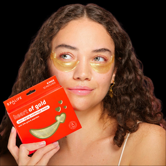 Valentines' Day Heart of Gold Anti-Aging Undereye Masks