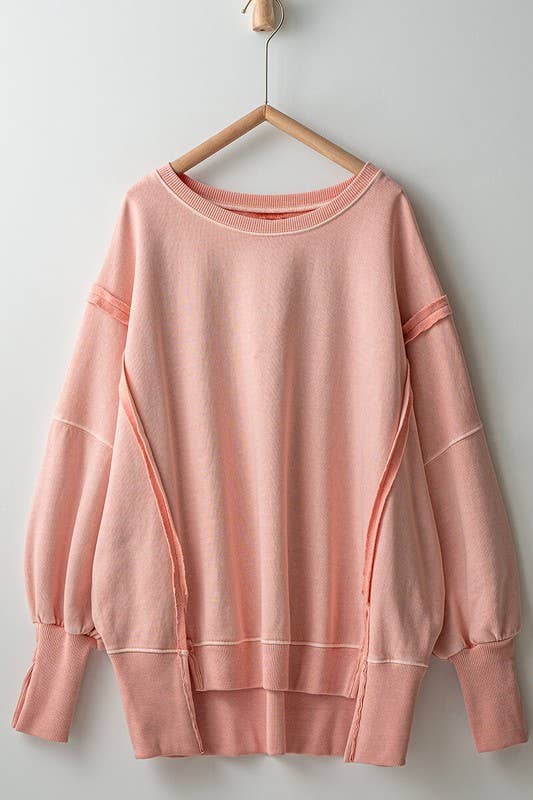 Organic Pigment Washed Sweatshirt