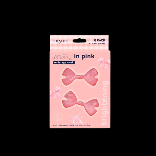 My Spa Life - Pretty in Pink Brightening Undereye Masks – 6 Pairs