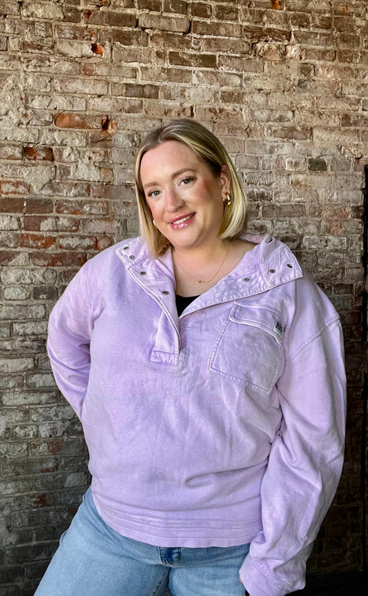 Everyday Pullover ~ Lavender