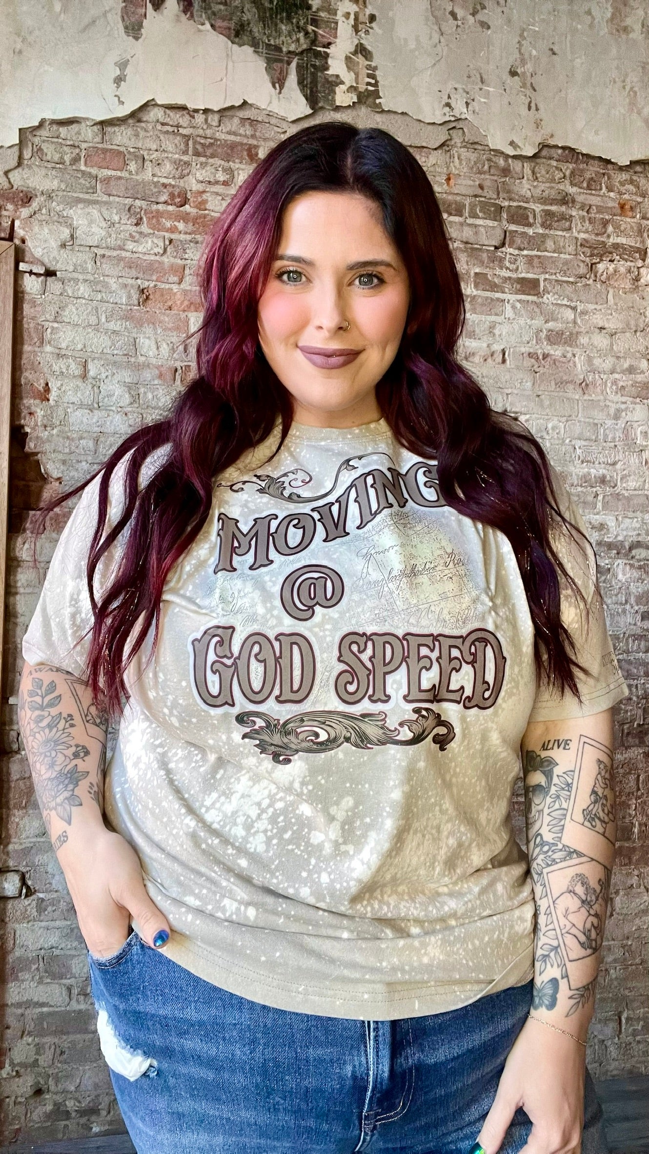 Moving @ God Speed Shirt