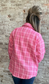 Sweet Pink Tweed Button Down Shacket