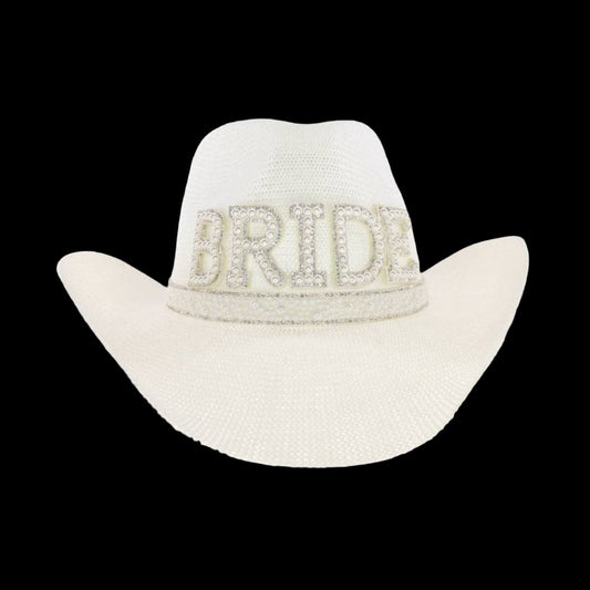 CC Bride Cowboy Hat ~ White