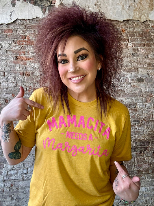 Mamacita Need A Margarita Graphic Tee