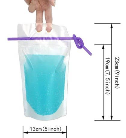 Adult Drink Pouch ~ Cocktails are always a good Idea