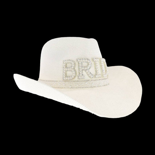 CC Bride Cowboy Hat ~ White