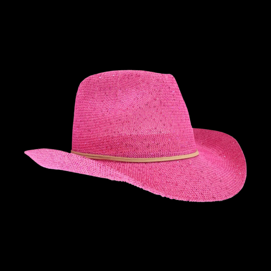 CC Sequin Cowboy Hat ~Hot Pink