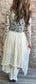 Sweet  Lace Tier Midi Skirt ~ Cream