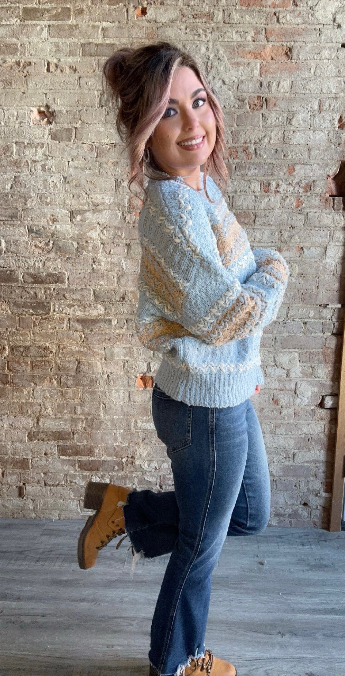 Fuzzy & Soft Thick Knit Sweater