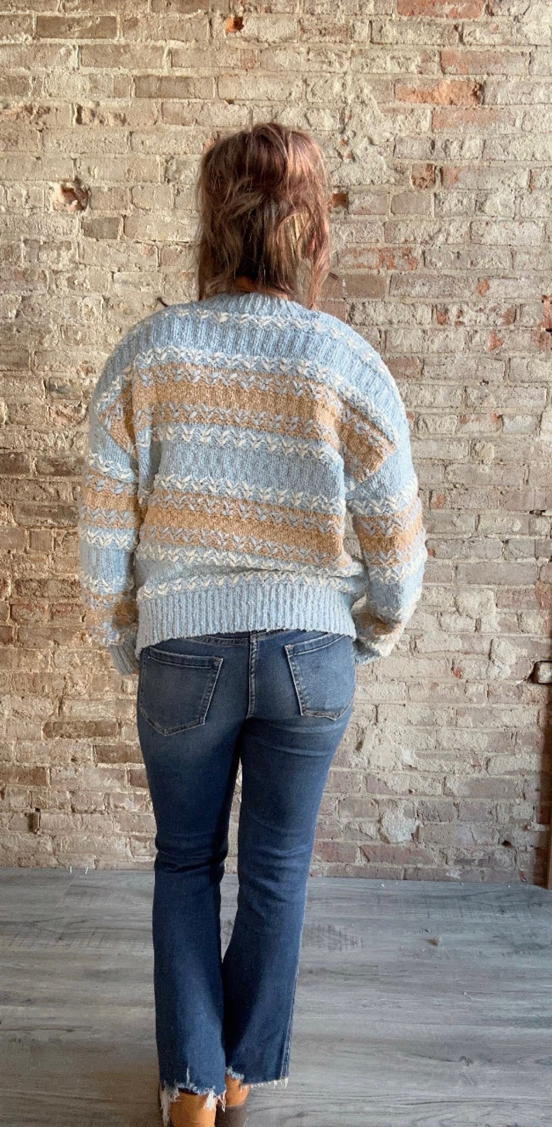 Fuzzy & Soft Thick Knit Sweater