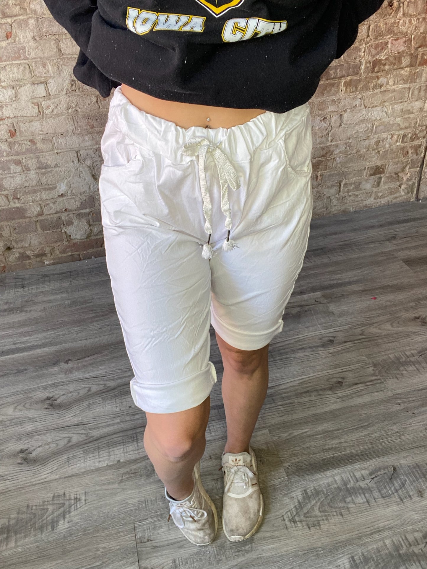 SORTA SWEET Magic Shorts ~ White