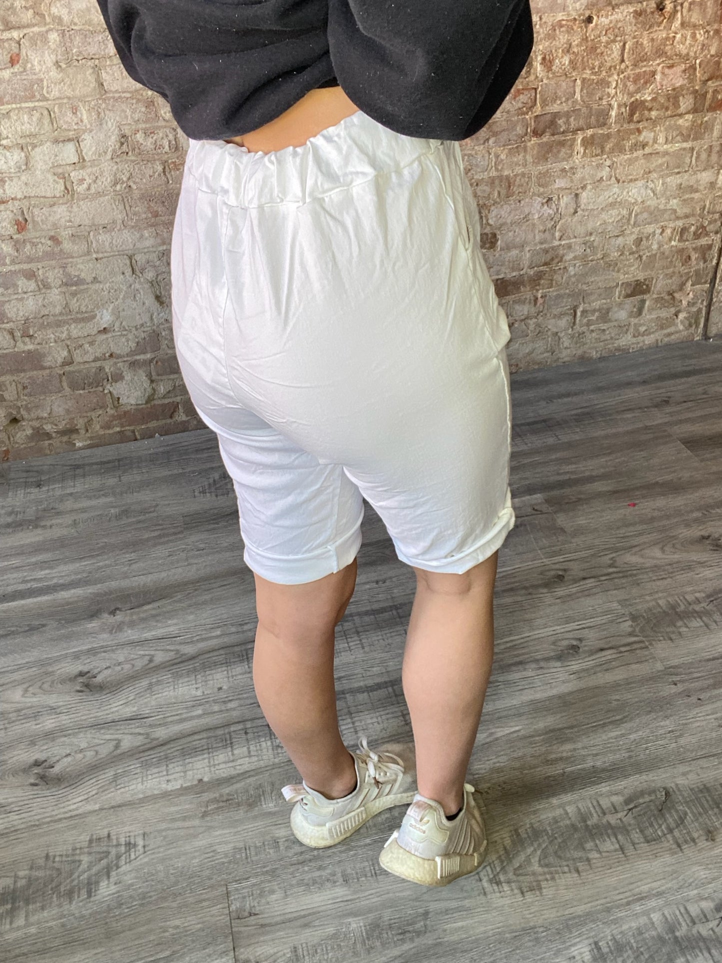 SORTA SWEET Magic Shorts ~ White