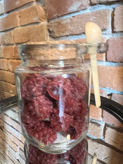 Scent Wax Bit Jar ~ Raspberry