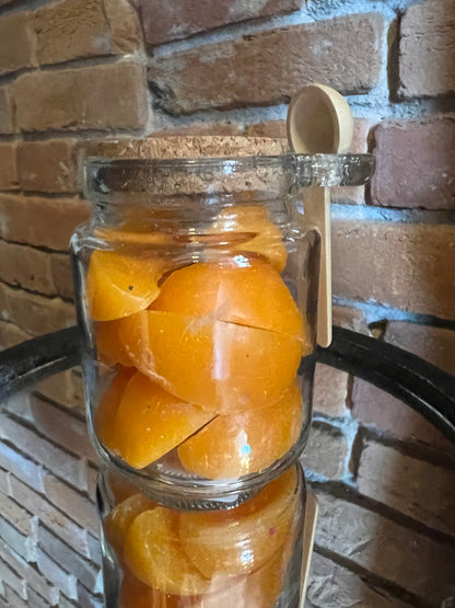 Scent Wax Bit Jar ~ Peach Cobbler