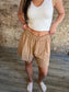 Sweet Comfy Shorts ~ Khaki