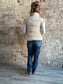 High Neck Casual Comfy Puffer Vest ~ Cream