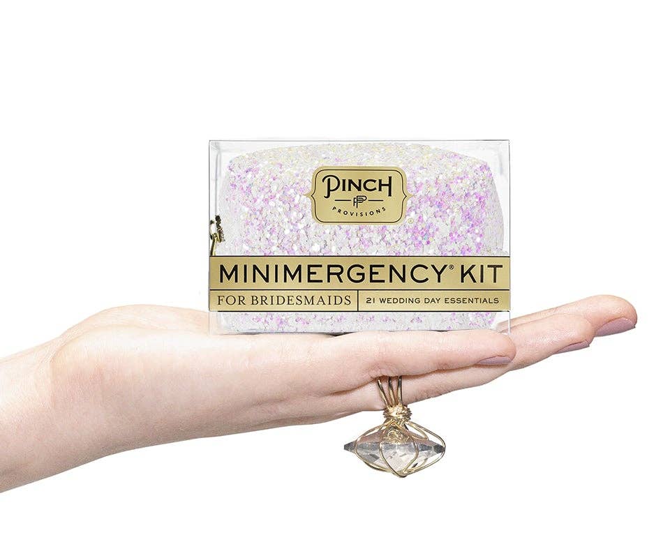 White Iridescent Minimergency Kit