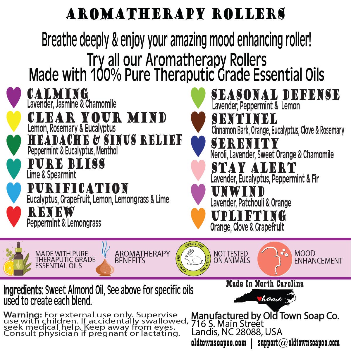 Aromatherapy Rollers ~ Calming