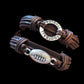 Football Leather Bracelets ~ Football Saying