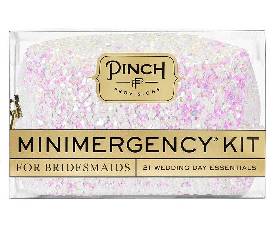 White Iridescent Minimergency Kit